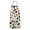 White And Orange, variant on Pink Leopard Pattern Apron-Garden Aprons for Women with Pockets-Cotton Linen Waterproof Kitchen Cooking Gardening Aprons Adjustable for Kitchen,Cooking,BBQ and Salon 33x27 Inch