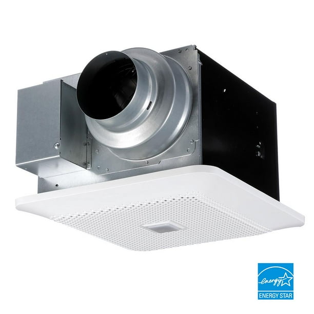 Panasonic Whisperchoice Autopick A Flow 80 110 Cfm Ceiling Bathroom Exhaust Fan With Motion Humidity Sense And Flex Z Fast Bracket New Open Box Com 110 Cfm Ceiling Bathroom Exhaust Fan, Panasonic Whisperceiling 80 Cfm Ceiling Exhaust Bath Fan With Heater