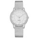 thumbnail image 1 of Relojes de lujo para mujer, pulsera de malla con incrustaciones de cristal de oro rosa, a la moda, nuevo, 1 of 5