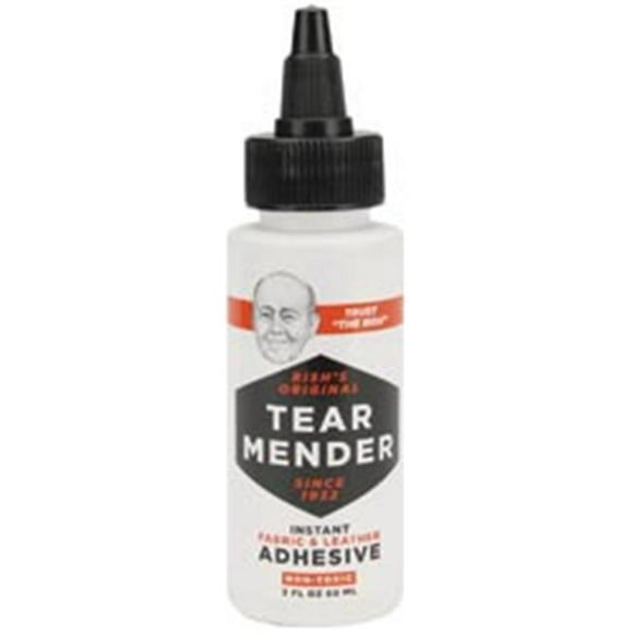 Tear Mender 86873 Tear Mender Tissu Instantané &amp; Adhésif en Cuir-2 Onces