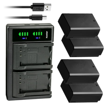 Kastar 4-Pack EN-EL25 Battery and LTD2 USB Charger Replacement for Nikon EN-EL25 ENEL25 EN-EL25a 4241 Battery Nikon MH-32 Charger and Nikon Z50 Z 50 Nikon Z FC Mirrorless Z Series Digital Camera