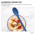 thumbnail image 4 of Silicone Spoon Metal Serving Spoons Ladle Plastic Scraper Baby Dessert Soup 2 Pcs, 4 of 6