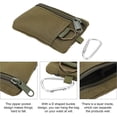 thumbnail image 5 of Bolsa para Llaves Portátil, Estuche EDC Molle para Llaves Tarjetas, Mini Billetera Monedero, Bolsa para Exteriores, Cartera(10.5x8x1.5cm)(Verde), 5 of 5