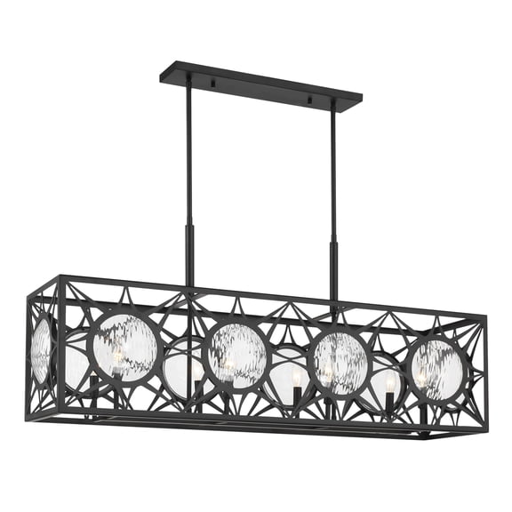 Savoy House - 1-5066-8-89 - Balfour 8-Light Linear Chandelier in Matte Black