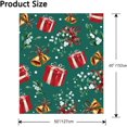 thumbnail image 2 of Christmas Throw Blanket adult Green box Blanket for Couch Bedroom Sofa Bed Soft Lightweight Fuzzy Plush Fleece Printed Blankets and Throws Xmas Holiday Blanket Decorative 50x60, 2 of 6