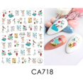 thumbnail image 1 of Diseño de Arte de uñas nevadas de invierno, pegatina 3D de árbol de las maravillas de alce de nieve blanca, decoración de uñas, accesorio de calcomanía de oso de pingüino lindo SAF816, 1 of 4