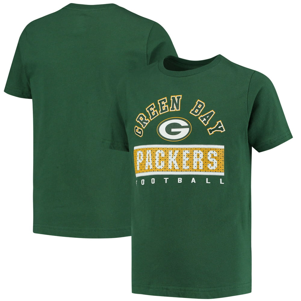 Green Bay Packers Youth Arch T-Shirt - Green - Walmart.com - Walmart.com
