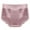 Pink, variant on 3 Pack Woman Underwear Lace High Waist Traceless Breathable Ladies Panties,Army Green,L