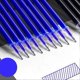 thumbnail image 3 of 23 Pcs Erasable Pen Set 0.5mm Tip Washable Handle Smoothly Comfortable 2 Pen 1 Eraser and 20 Blue Refills, 3 of 4