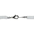 thumbnail image 3 of BlueRica White Smooth Puka Shell Necklace, 24 in, 3 of 4