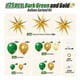 thumbnail image 2 of Kit de arco de globos FOTIOMRG verde y dorado con globo en forma de estrella, 2 of 7