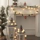 thumbnail image 2 of Cadena de luces decorativas navideñas con forma de Papá Noel, bola, muñeco de nieve, alce, luz de noche LED, decoración para árbol de Navidad, 2 of 5