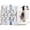 White, variant on Adjustable Bookends, 19" Metal Book Ends for Heavy Books, Book Organizer for Office, Bookstore, Home, White