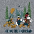thumbnail image 3 of Mickey & Friends - Hiking The High Road - Women's Short Sleeve Graphic T-Shirt, 3 of 5