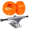 thumbnail image 4 of Cal 7 Skateboard Combo, 5" Silver Trucks, 52mm 99A Wheels, Bearings/Hardware Set (Orange Wheels), 4 of 4
