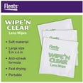 thumbnail image 3 of Flents Wipe N Clear Lens Wipes - 225 Soft-Quilted Wipes, 3 of 5