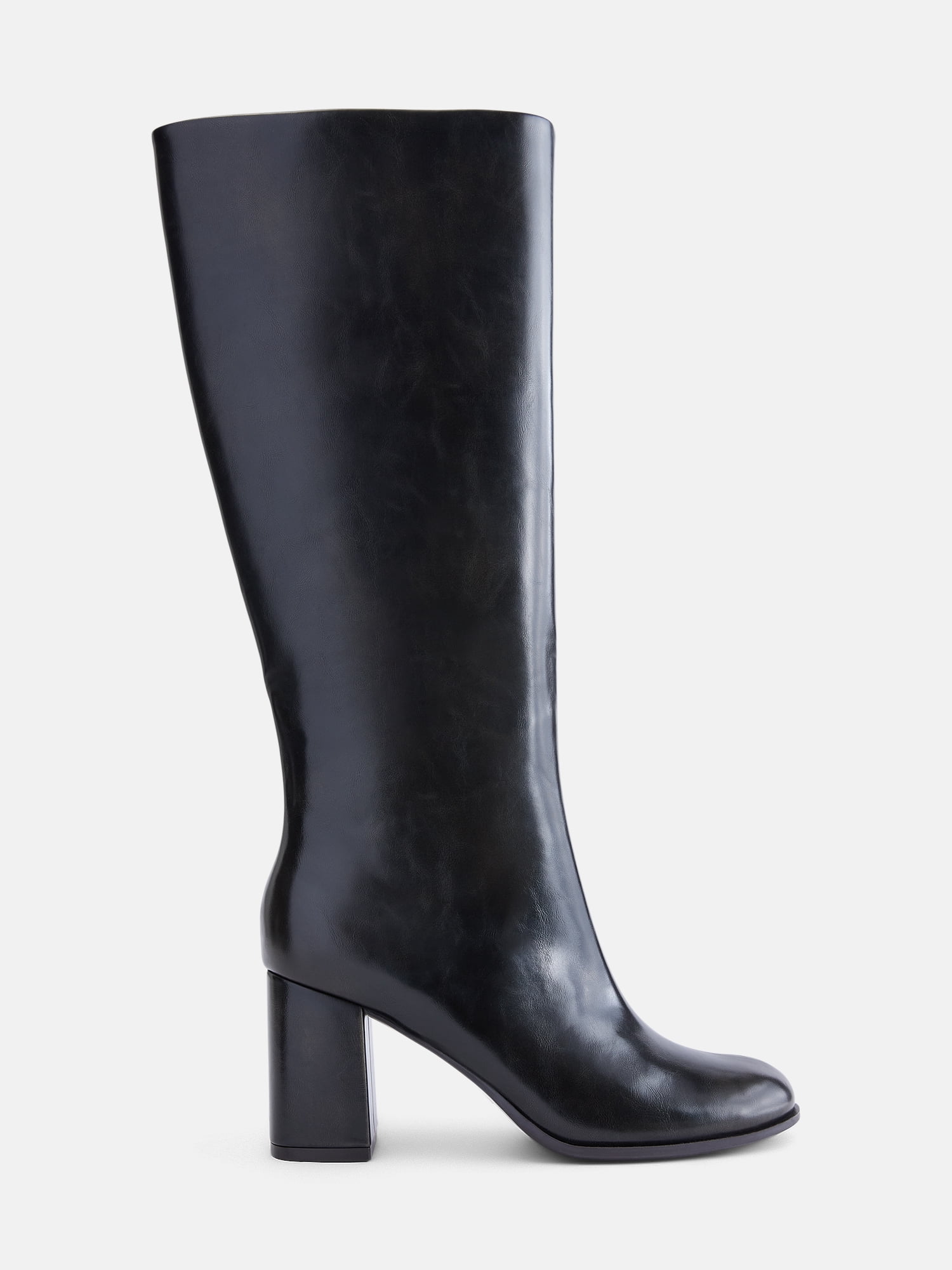 No Boundaries Women's Block Heel Dress Boots