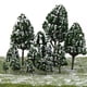 thumbnail image 5 of 12 Paisaje de Nieve de Invierno Árboles Modelo de Tren Parque Ferroviario Bosque Disposición 2.5-16cm Baoblaze Modelo, 5 of 8