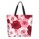 thumbnail image 1 of Disketp Rose Bolsa Tote Estampada para Mujer, Bolso de Hombro y de Mano para Compras y Viajes, 1 of 8