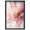 Black Frame, variant on Pink and Gold Bloom Shadowbox Print Elegant Floral Art by Art Remedy, White Frame, 16 x 24
