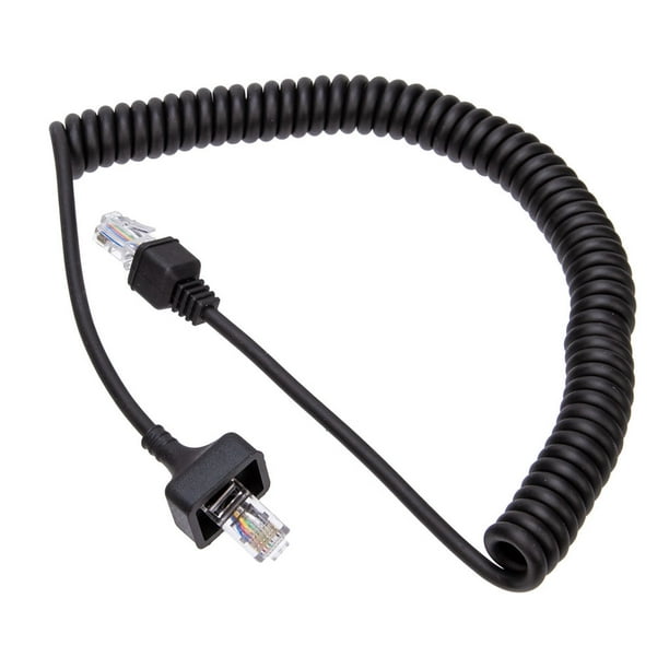 Injueey Cable adaptador de altavoz portátil, Cable convertidor de micrófono, accesorios de actualización, repuesto para Teléfono y Comunicación