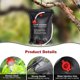 thumbnail image 2 of Portable Solar Shower Camping 20L Fast Heating to 45C with Removable Hose, Adjustable Head, Foldable Design for Trekking, Hiking, Travel Shower with S, 2 of 4
