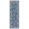 thumbnail image 2 of Safavieh Courtyard Daniel Oriental Indoor/Outdoor Runner Rug, Blue/Natural, 2'3" x 14', 2 of 10