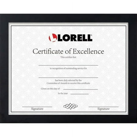 UPC: 0035255492188 | Lorell  LLR49218  Certificate Frame  1 Each  Black