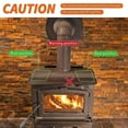 thumbnail image 3 of Stove Fan Heat Powered Wood Log Burner Top Fire Burning Fan, 3 of 5