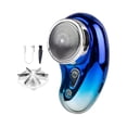 thumbnail image 1 of Mini Recortadora de barba eléctrica Perfecl para hombres portátil azul, 1 of 8