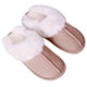 thumbnail image 1 of DQrwqpou Pantuflas térmicas planas antideslizantes suaves y peludas para hombres y mujeres (Caqui 40-41), 1 of 8