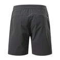 thumbnail image 4 of Caqnni Men's Outdoor Casual Shorts Drawstring Shorts Drawstring Shorts with Multi Pockets Summer vacatiom Athletic Gym Mens Shorts M-3XL (Grey,3XL), 4 of 9