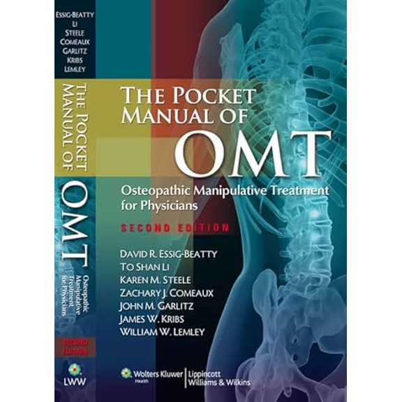 Pre-Owned The Pocket Manual of OMT: Osteopathic Manipulative Treatment for Physicians, 9781608316571, 1608316572, Paperback, Second edition