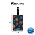 thumbnail image 3 of Fireworks Beautiful Stunning Faux Leather Travel Luggage Tag, 3 of 7