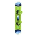 thumbnail image 1 of Lucky Bums 95cm Youth Kids Plastic Snowboard with Adjustable Bindings, Green, 1 of 6