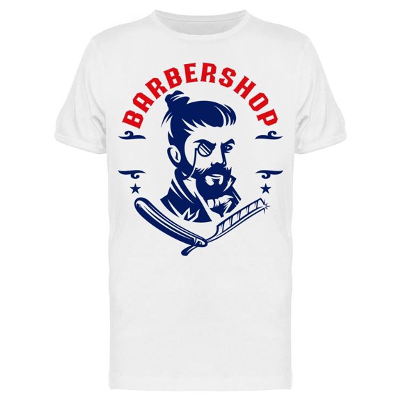 Victorian Gentleman Barbershop Tee Men's -Image by Shutterstock
