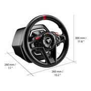 Thrustmaster T128 Racing Wheel & Pedal Set – Force Feedback Gaming Steering Wheel for Driving Simulation | PS5, PS4, PC