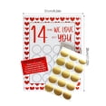 thumbnail image 4 of Valentines Scratch Off Love Notes Cards 14 Things About I Love You Greeting, 4 of 4