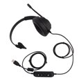 thumbnail image 3 of Auriculares de servicio al cliente, auriculares telefónicos Auriculares USB HD profesionales Auriculares telefónicos Funcionalidad versátil, 3 of 8
