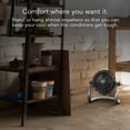 thumbnail image 2 of Vornado EXO61 Heavy-Duty Work Space Air Circulator Fan, Rugged Design, Pivoting Head, 3-Speed Settings, Black, 2 of 6