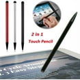 thumbnail image 2 of 2pcs Black Stylus Pens for Touch Screens, Stylus Pen Universal Touch Screen Pens All capacitive Touch Screen Devices Capacitive Stylus Compatible for iPad, Samsung Galaxy, Touch Screen Smartphones, 2 of 7