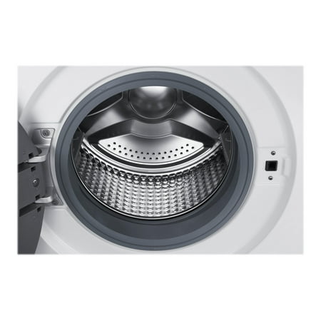 Samsung - 2.2 Cu. Ft. High Efficiency Stackable Front Load Washer with Steam - White