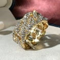 thumbnail image 2 of Men's Circle Full Diamond Hip-hop Cool Ring, 2 of 2