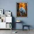thumbnail image 7 of Diamond Art Kit for Adults, Majestic White Wolf In Autumn Forest Diamond Painting for Adults Beginners, DIY Diamond Art Painting Kits, 5D Diamond Painting Crafts for Home Decor 12x16 Frameless, 7 of 7