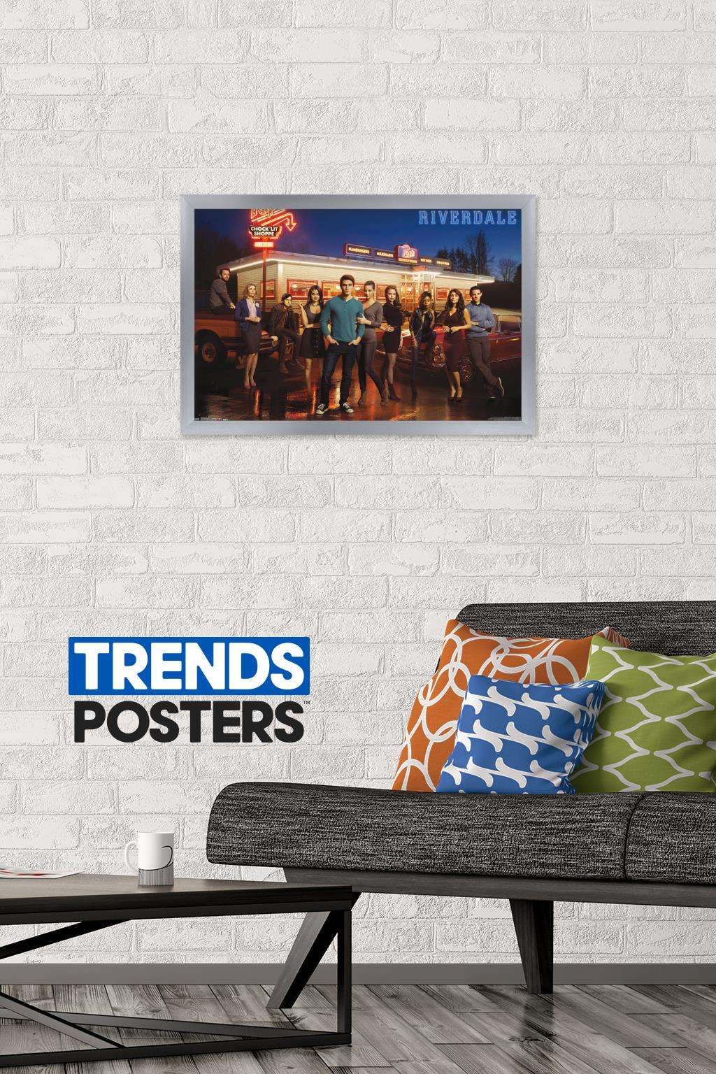 Riverdale - Group Wall Poster, 14.725" x 22.375", Framed