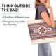 thumbnail image 2 of Disketp Fashion Tatreez Bolsa Tote Estampada para Mujer, Bolso de Hombro y de Mano para Compras y Viajes, 2 of 8