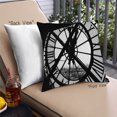thumbnail image 1 of Ahgly Company Time Outdoor Throw Pillow, 18 inch by 18 inch, 1 of 6