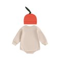 thumbnail image 2 of Gupgi Baby Boys Autumn Outfit 2Pcs Halloween Clothes Long Sleeve Crew Neck Letters Pumpkin Print Romper with Pumpkin Hat, 2 of 9