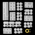 thumbnail image 3 of KLKCMS Moule à Clés en Résine Fait Main Transparent Époxy Outils pour Chat 7 Pcs, 3 of 9