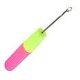 thumbnail image 1 of Wweixi Plastic Handle Weaving Crochet Hook Beginner Specialist Knitting Tools 1pcs 16.5cm, 1 of 6